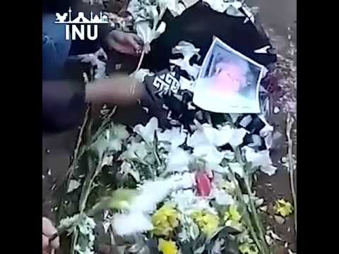 Death to murderous regime, protesters chant at Baktash Abtin&#039;s funeral in Tehran; January 9, 2022