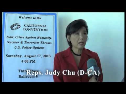 Reps. Judy Chu (D-CA) discussed Iranian regime&#039;s new president, Hassan Rouhani.
