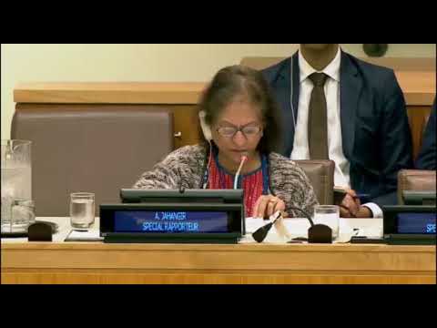 UN Special Rapporteur decries human rights violations by Iran regime