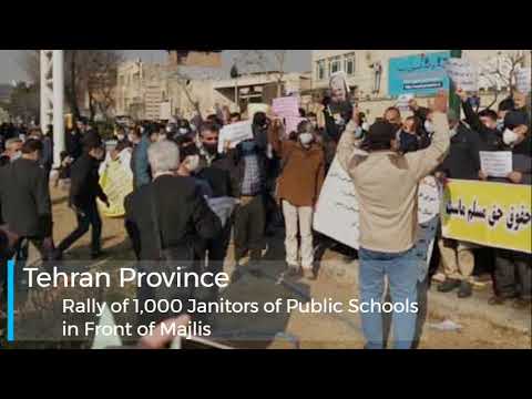 Iranians Continue Protests; at Least Eight Rallies and Strikes on January 10