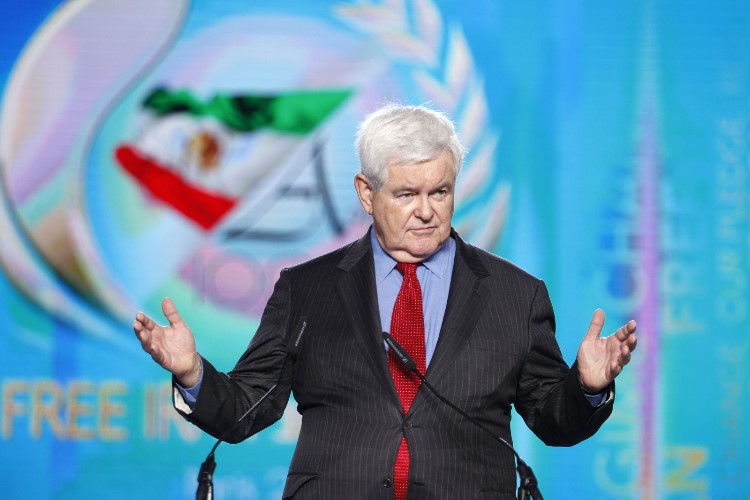 Former U.S. House Speaker Newt Gingrich addressed the NCRI’s annual Free Iran gathering on June 30th, 2018, in Paris. Gingrich spent a significant portion of his speech focusing on how the last two United States administrations have differed in their approach to Iran. He spoke critically of the previous administration, but he had words of glowing praise for current President Trump. He did take time in his speech for the people of Iran, beginning his remarks with extending gratitude to the audience. “The willingness of so many people to come from so many places is a major factor in the growing support that you see worldwide for freedom in Iran, and your presence here, each one of you, helps communicate support, so let me start by saying thank you,” said Newt Gingrich to the crowed of tens of thousands at Villepinte. Gingrich stressed that there can be no peace in the Middle East under the current regime. “In the end the only way to safety in the region, is to replace the dictatorship with democracy and that has to be our goal,” he said. Gingrich stressed the need to shame European governments who do business with the Iranian regime, saying that whatever money they are making is a “terrible price to pay” for the suffering of the people in Iran. “Our goal is a free Iran that respects the rights of each individual,” he continued. Gingrich emphasized that regime change has happened quickly to apparently strong governments in the past, using Russia as an example. He pointed out that the Iranian government is already in a weakened state, saying that corruption at the top weakens the entire system. The regime’s inability to provide prosperity, a decent standard of living, or even to tell the truth to its people makes the regime weak. Gingrich said that people can help hasten the overthrow of the regime by spreading the word on social media. He said that the participants of the Free Iran rally were in a position to help their brothers and sisters on the ground in Iran by telling the world what is happening to them. Gingrich used the last minutes of his time to deliver a message of hope. “I believe, with all my heart that we are on the side of history.” And then he went on to predict the fall of the regime. “Freedom will come. It has been paid for with the blood of patriots. It has been paid for with the sweat of patriots. It has been paid for by those willing to stand up to the dictatorship. You are a key part of that,” said the former Speaker of the US House of Representatives. Gingrich addressed the NCRI and MEK, saying that their resistance movement is vastly larger than any other movement trying to help Iran. He concluded his remarks by echoing the sentiments of many of the other speakers at today’s convention. “I look forward to the day that this meeting can be in Tehran in a free country,” he said.