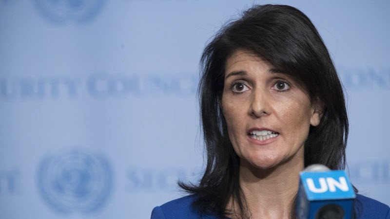 The People's Mojahedin Organization of Iran (PMOI/MEK) posted an excerpt from US Ambassador to the UN Nikki Haley’s speech,