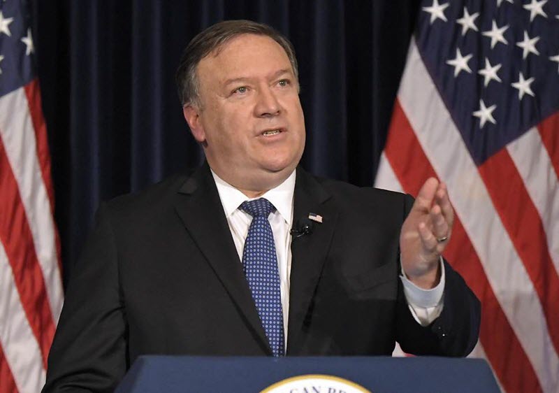 On Sunday, July 22, Pompeo dubbed Iranian Supreme Leader Ayatollah Ali Khamenei and the rest of Iranian Regime’s theocratic government