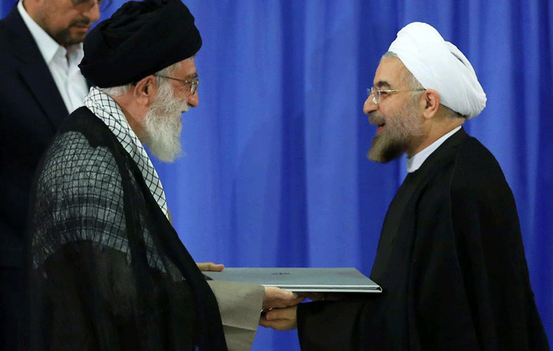Rouhani avoids open confrontation with the Supreme Leader