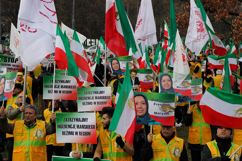Munich: Protests against presence of Iran’s Foreign Minister at Security conference