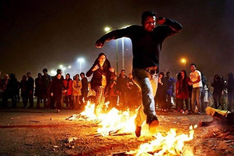 Iran Regime scared of the fire festival