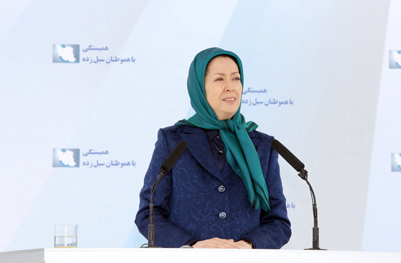 Maryam Rajavi’s recent statements on floods in Ahvvaz