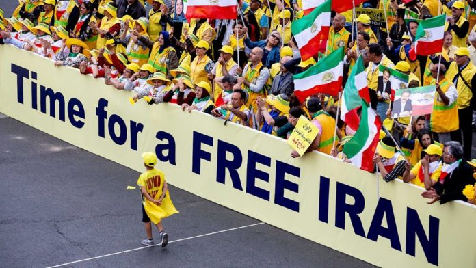 Berlin: Huge Rally in Support of Regime Change in Iran