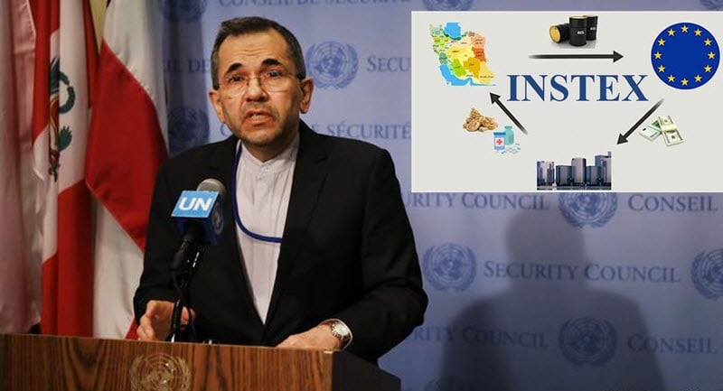 Iran’s UN Rep: INSTEX Is Like Car Without Gas