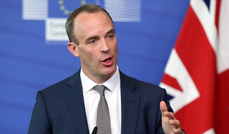 The British Foreign Secretary Dominic Raab has condemned the Iranian Regime for breaching assurances over the Adrian Darya 1 oil tanker and the destination of its oil.