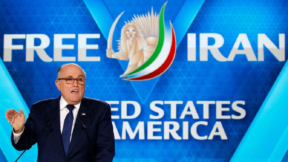 Former New York City Mayor and friend of the main Iranian opposition MEK, Rudy Guliani gave an inspiring speech at the Free Iran Conference at Ashraf 3