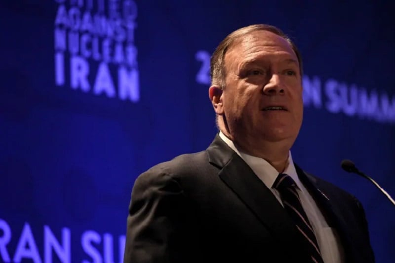 During a speech in New York city at the UANI Summit 2019, Mike Pompeo spoke about the current Iran situation