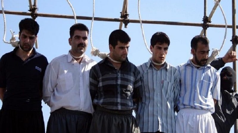 Iranian authorities executed eight prisoners on Wednesday 25th September 2019 – seven male prisoners and one female