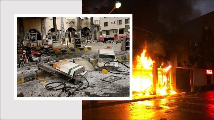 Iran gasoline protetsts and uprisings 2019