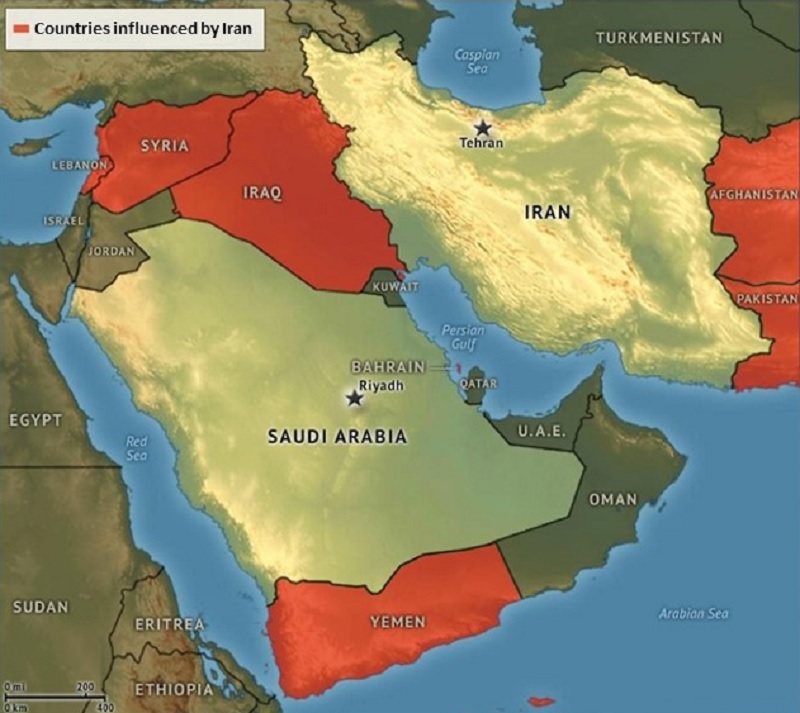 Iran influence in the ME