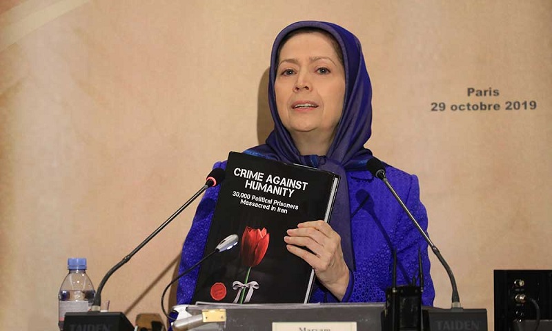 Maryam Rajavi, the leader of the Iranian opposition