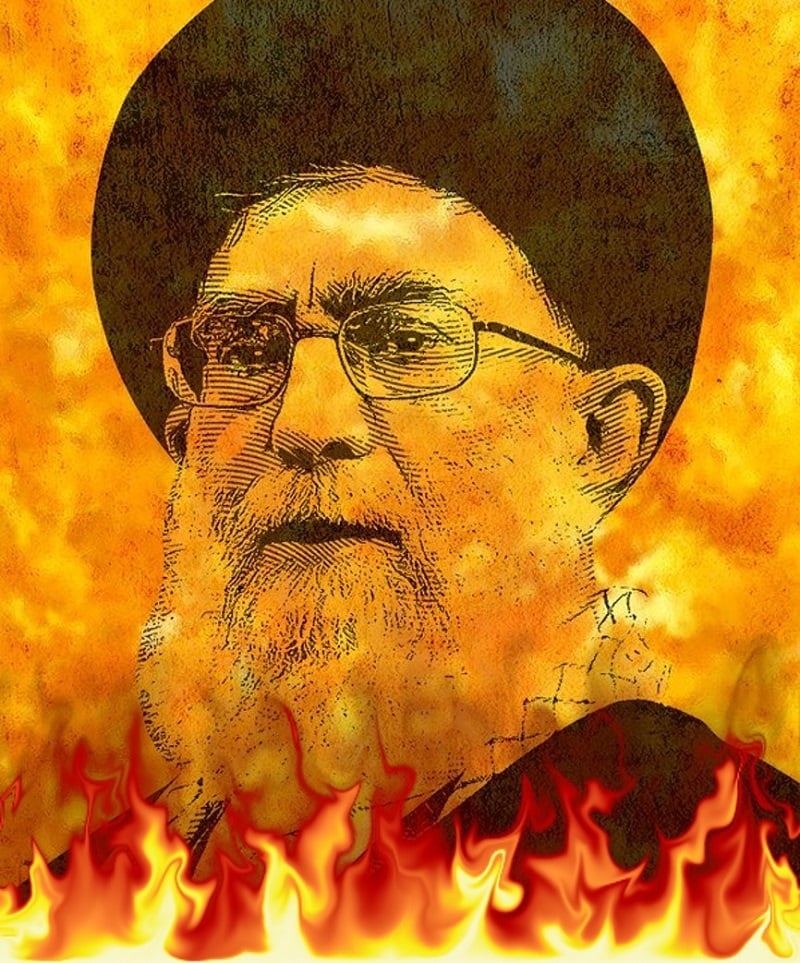 Iran Rocked by Protests as Images of Khamenei Set on Fire