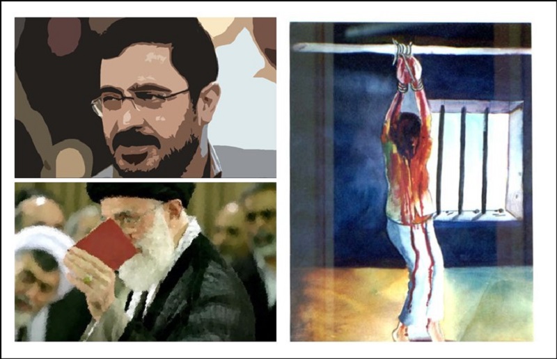 Mortazavi (top-left) has been accused of the torture and death in custody of Iranian-Canadian photographer Zahra Kazemi by the Canadian government and was named by 2010 Iranian parliamentary report as the man responsible for the abuse of dozens and death of three political prisoners at Kahrizak detention center in 2009.