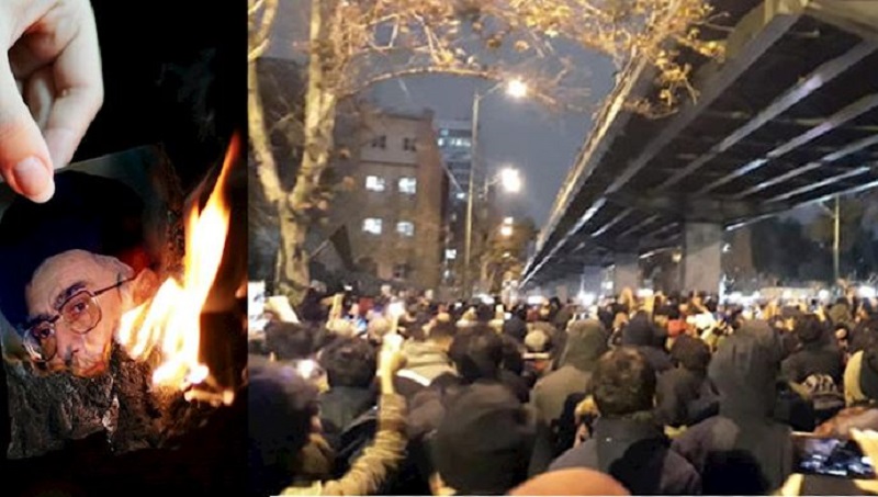 By the latest protests people were chanting, “People didn’t die for us to praise the disgraceful leader,” referring to Ali Khamenei, the supreme leader and the highest authority of the regime.