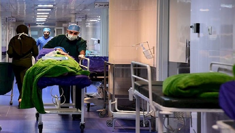 Iran/Mashahr's hospital during the coronavirus outbreak
