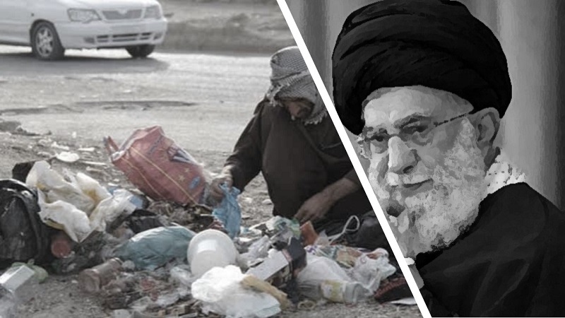 Iranian supreme leader Ali Khamenei, the main actor of the destruction of Iran