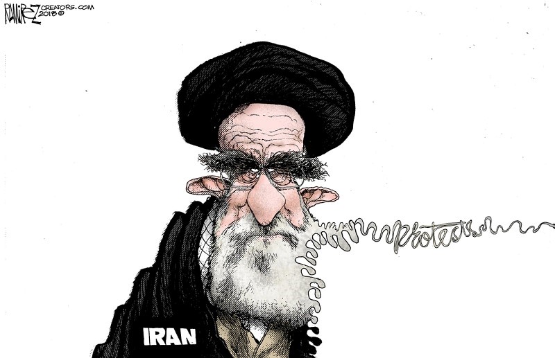 Iran’s supreme leader Ali Khamenei is facing a daily challenge to his rule.