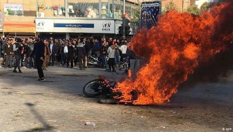 A glimpse of the people’s anger against the regime in Iran during the November 2019 protests.