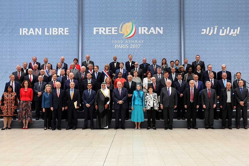 Hundreds of top politicians, legislative delegations, and prominent personalities from more than 50 countries and five continents participated in the Free Iran gathering 2017