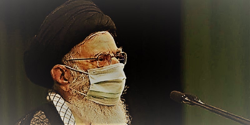 Iran regime’s supreme leader Ali Khamenei speaking to MPs