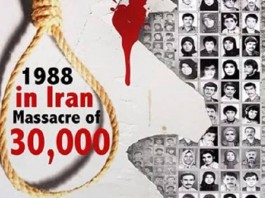 Parliamentary conference by a cross-party group of members of the House of Commons and House of Lords condemned human rights violations in Iran, including the massacre of 30,000 political prisoners in 1988