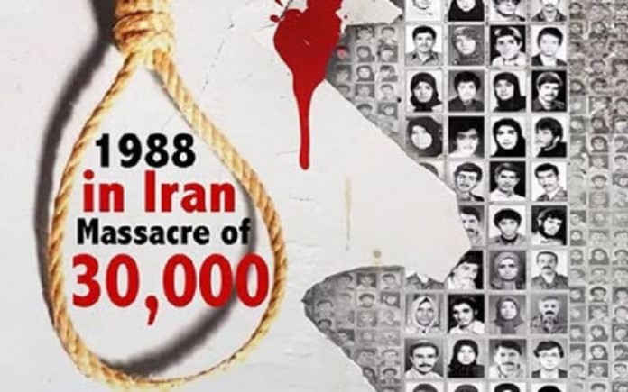 Parliamentary conference by a cross-party group of members of the House of Commons and House of Lords condemned human rights violations in Iran, including the massacre of 30,000 political prisoners in 1988