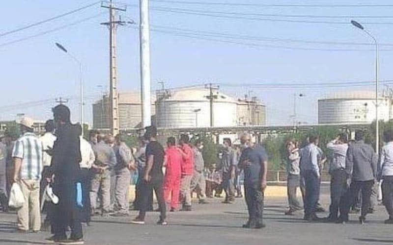 As the Iranian regime spends billions of dollars on advancing its aggressive strategy in the Middle East and across the globe, many Iranian oil employees and workers had to stop working and launch a strike to show their ire against authorities’ indifference