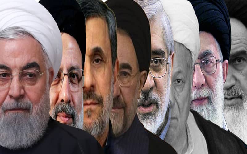Since 1979, when clerics took power in Iran, all officials were involved in crimes against humanity, either directly or indirectly.