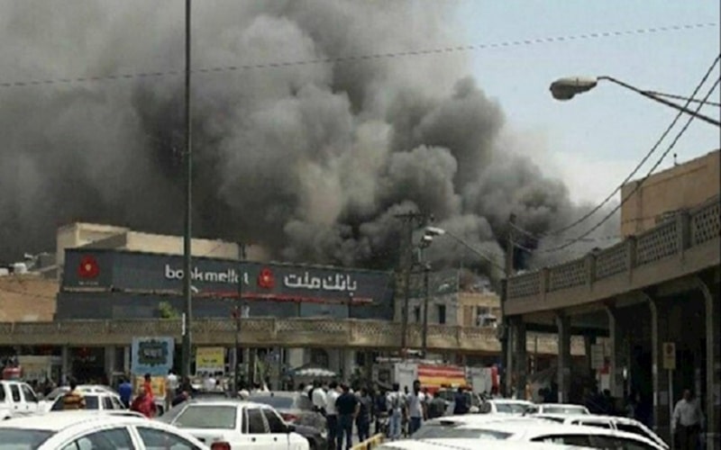 In 2019, alongside oppressive sites and gas stations, Iranian fed-up citizens set banks ablaze as symbols of the regime's 41-year corruption.
