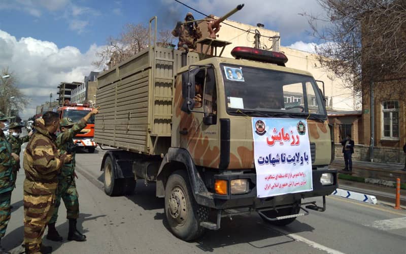 To contain further protests, Iranian authorities impose martial law under the banner of countering the coronavirus crisis.