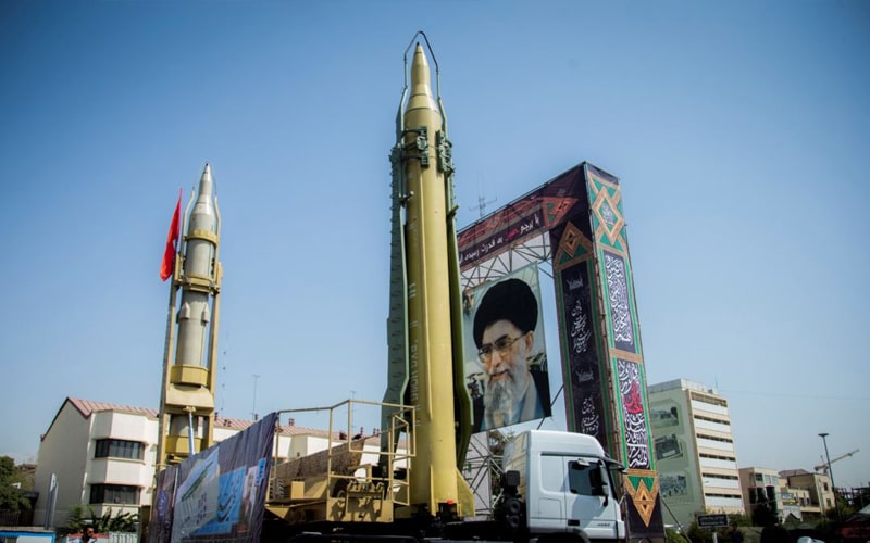 While Iranian citizens scramble with poverty and need essential supplies, authorities show-off their missile to prevent any objection.