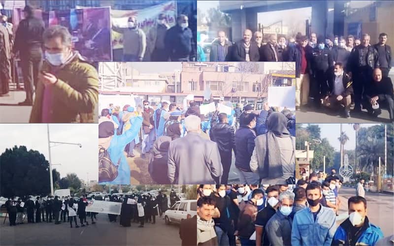 Only two days before the end of 2020, Iranians once again vented their anger against the regime’s mismanagement and plundering policies.