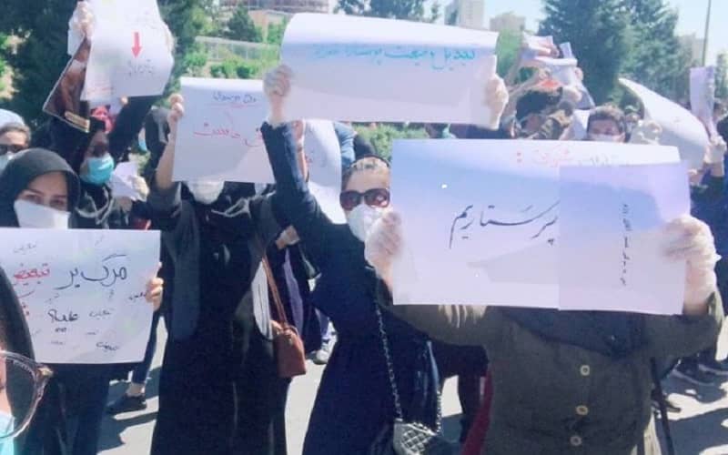 Khamenei Sheds Crocodile Tears for Nurses without Taking Action