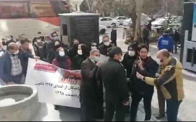 Rally of Car Customers—Iranian citizens continue protests on January 29