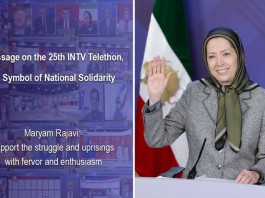 Following INTV’s Telethon, NCRI President-elect Maryam Rajavi praised public aids, describing the program as a symbol of national solidarity.