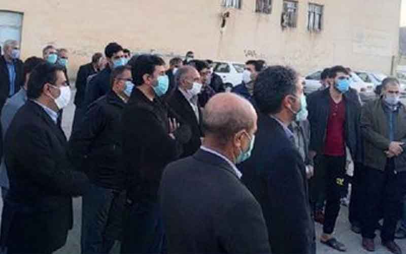 Rally of Landowners—Iranians continue protests on February 10