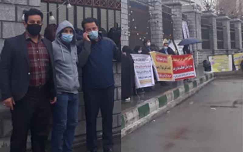 Rally of HEPCO Workers—Iranians continue protests on February 7