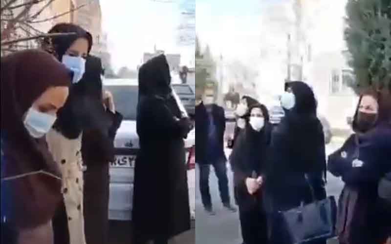 Rally of Medical Staff—Iranians continue protests on February 15