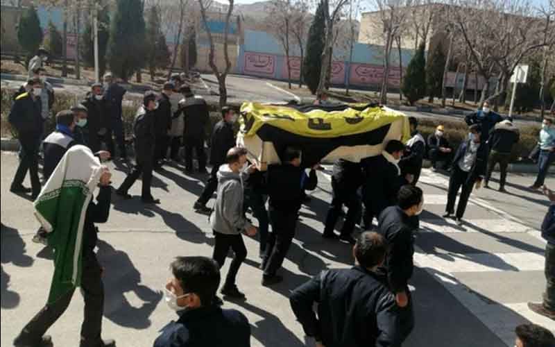 Rally of HEPCO Workers—Iranians continue protests on February 22