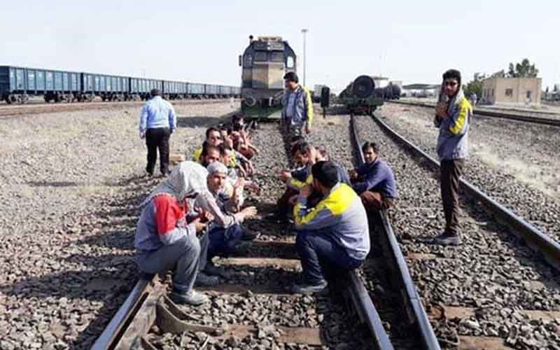 Railroad Workers’ Protest—Iranians continue protests on February 9