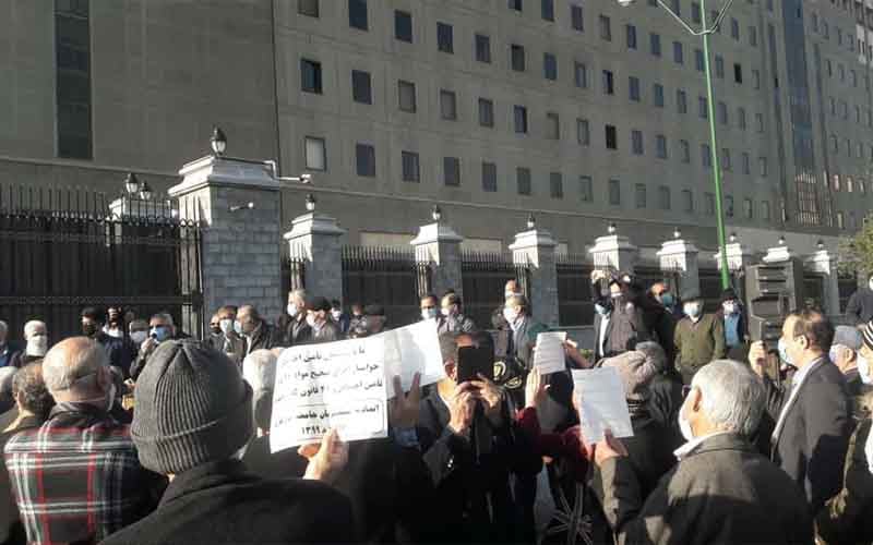 Rally of Steel Retirees—Iranians continue protests from March 3 to 7