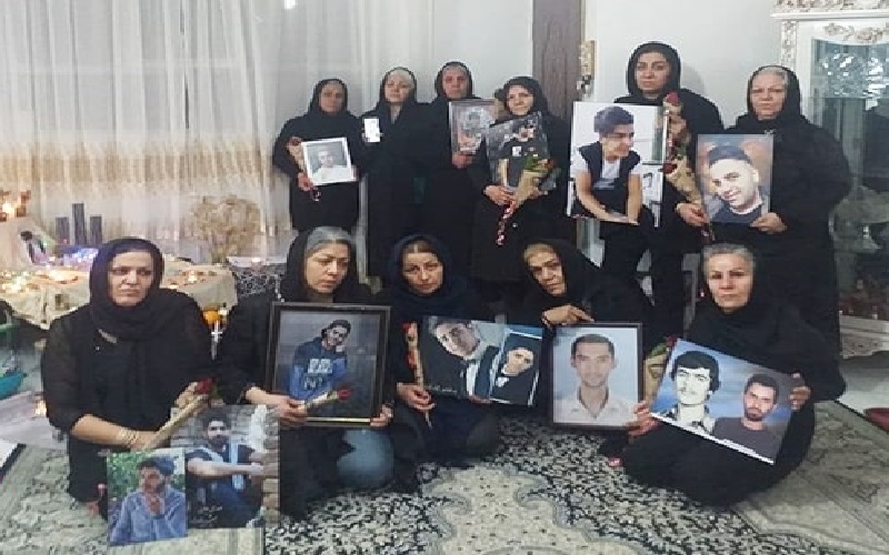 A gathering of the mothers of the victims killed during the November 2019 uprising