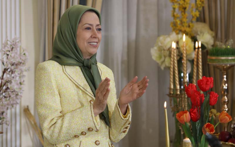 In an online conference on Nowruz, the NCRI President-elect Maryam Rajavi highlighted Iranians' readiness for overthrowing the regime.