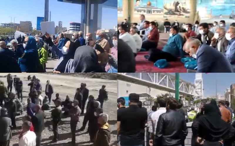 On April 4 and 5, citizens in Iran held at least 31 rallies and protests in various cities, venting their anger over the government’s plundering and profiteering policies.