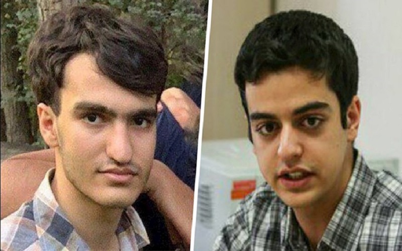Political prisoners Ali Younesi and Amir Hossein Moradi